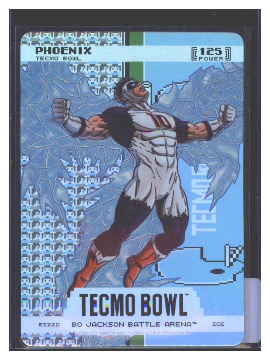 Photo 1 of 2023 Tecmo Bowl Bo Jackson Battle Arena Blue Ice #EZ220