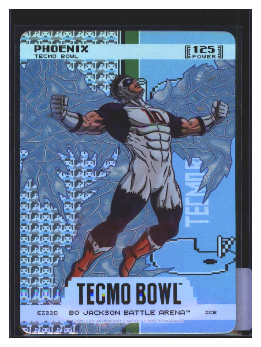 Photo 567 of 2026 Bo Jackson Battle Arena Tecmo Bowl Edition Endzone Battlefoil Phoenix (Bo Nix) #EZ220