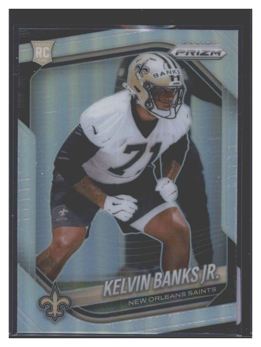 Photo 1 of 2025 Panini Prizm 2025 Panini Prizm Football Silver Prizm Kelvin Banks Jr. #347