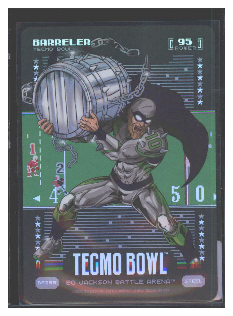 Photo 1 of 2026 Tecmo Bowl Bo Jackson Battle Arena Halovault Steel 2026 Halovault Bo Jackson Battle Arena #EF286 (Bo Jackson)