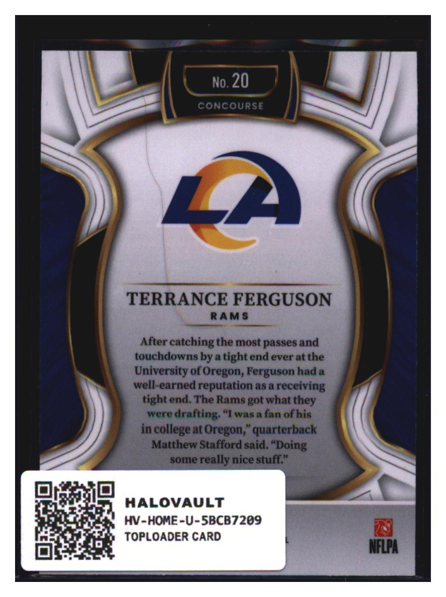 Photo 3 of 2024 Panini Select Select Football Terrance Ferguson #20