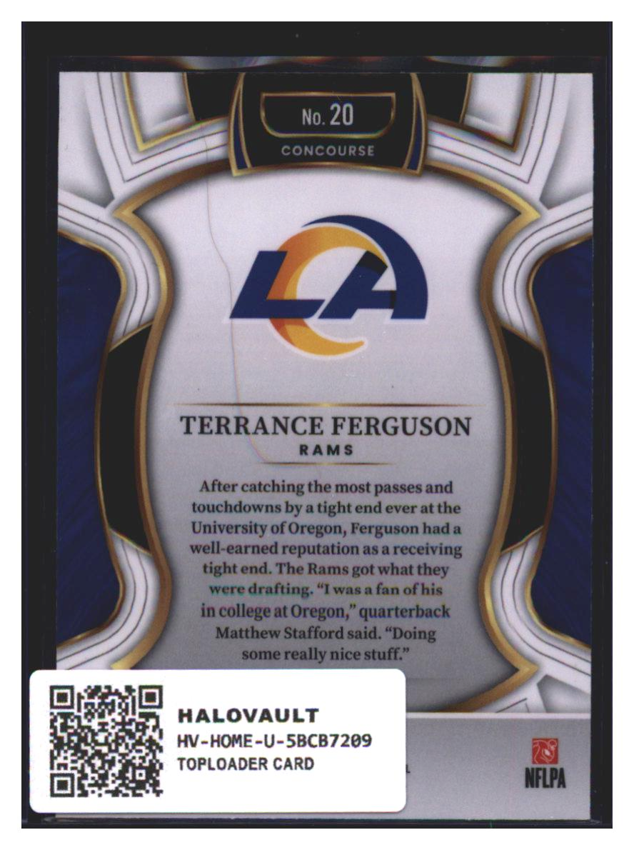 Photo 7 of 2024 Panini Select Select Football Terrance Ferguson #20