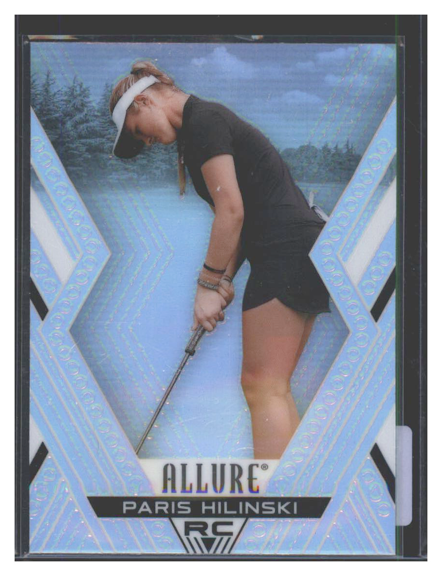 Photo 1 of Upper Deck Allure Blue Ice Paris Hilinski #44