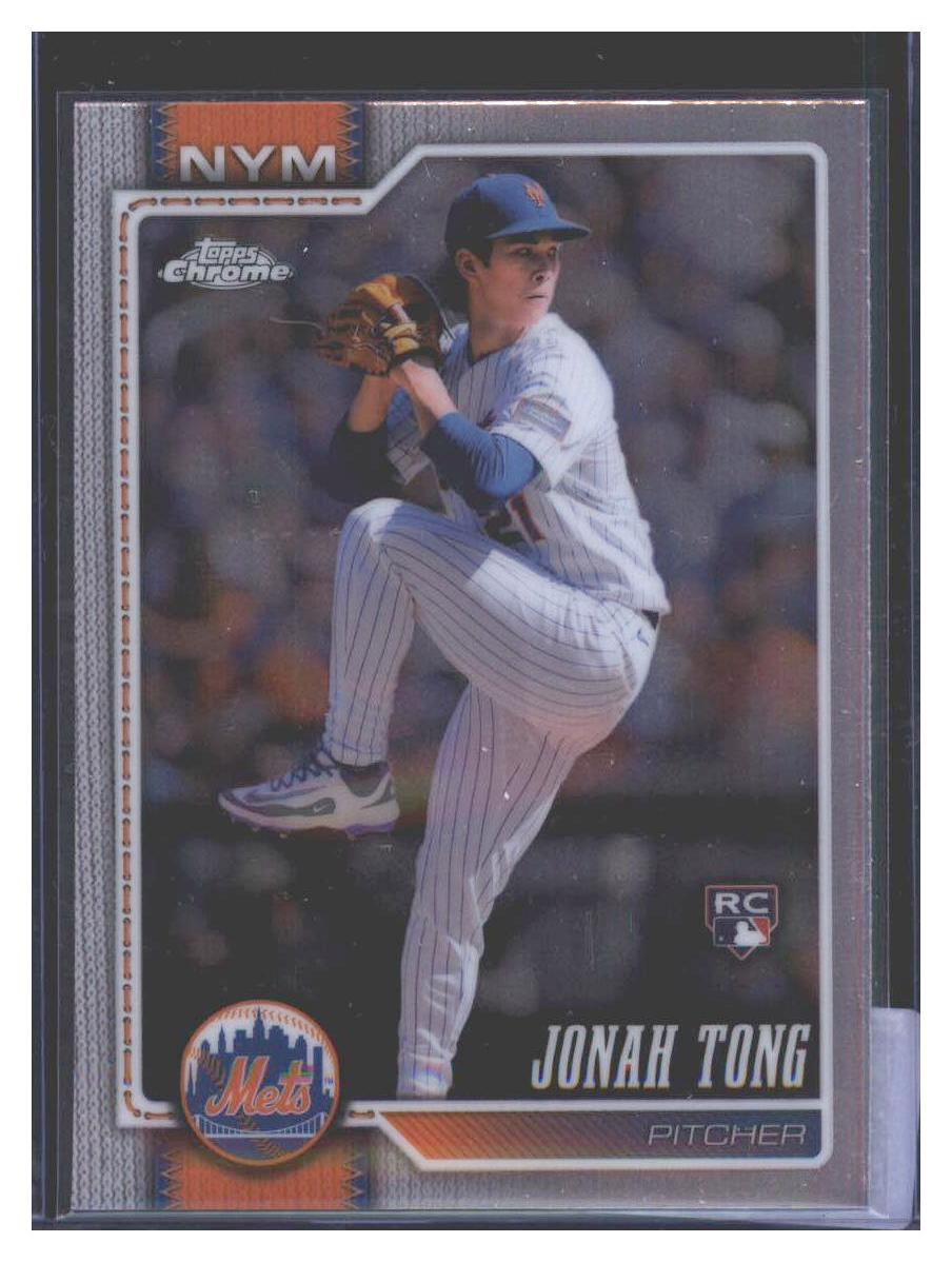 Photo 1 of 2026 Topps Topps Chrome Jonah Tong #269