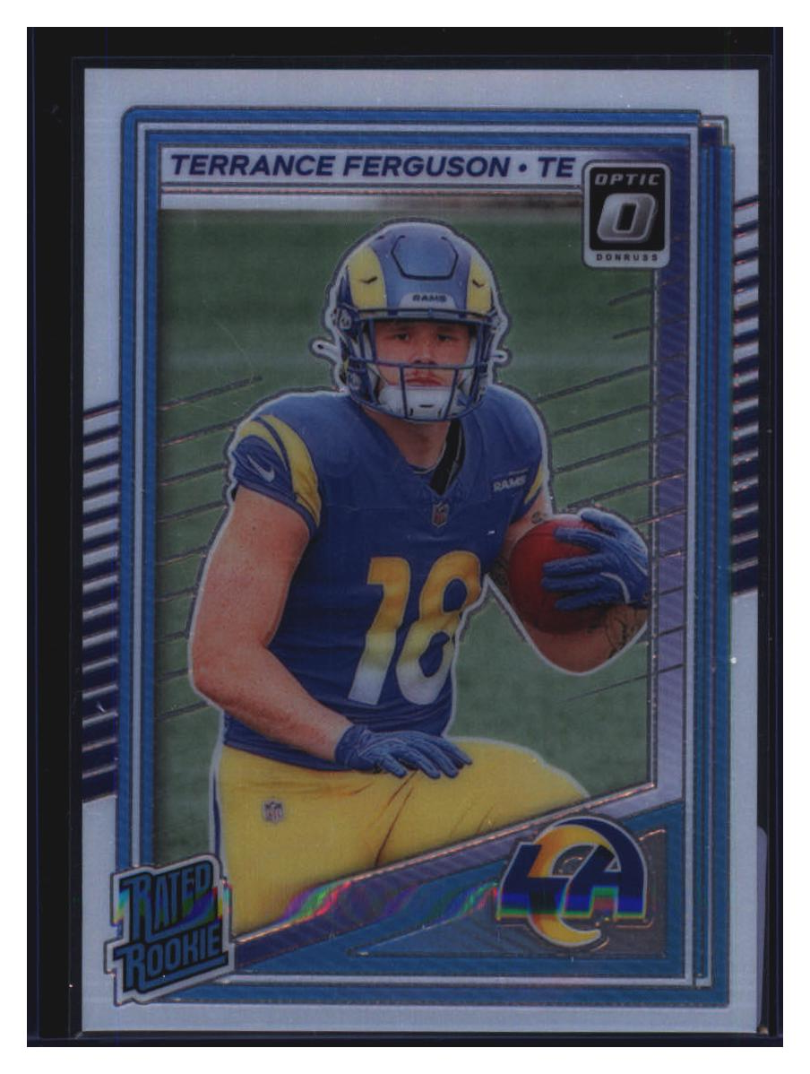 Photo 2 of 2025 Panini Donruss Optic 2025 Panini Donruss Optic Football Holo Terrance Ferguson #244