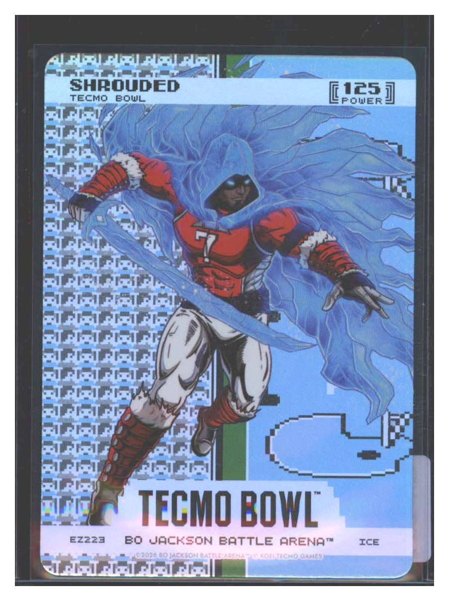 Photo 1 of 2026 Bo Jackson Battle Arena Tecmo Bowl Endzone Battlefoil Shrouded (C.J. Stroud) #EZ223