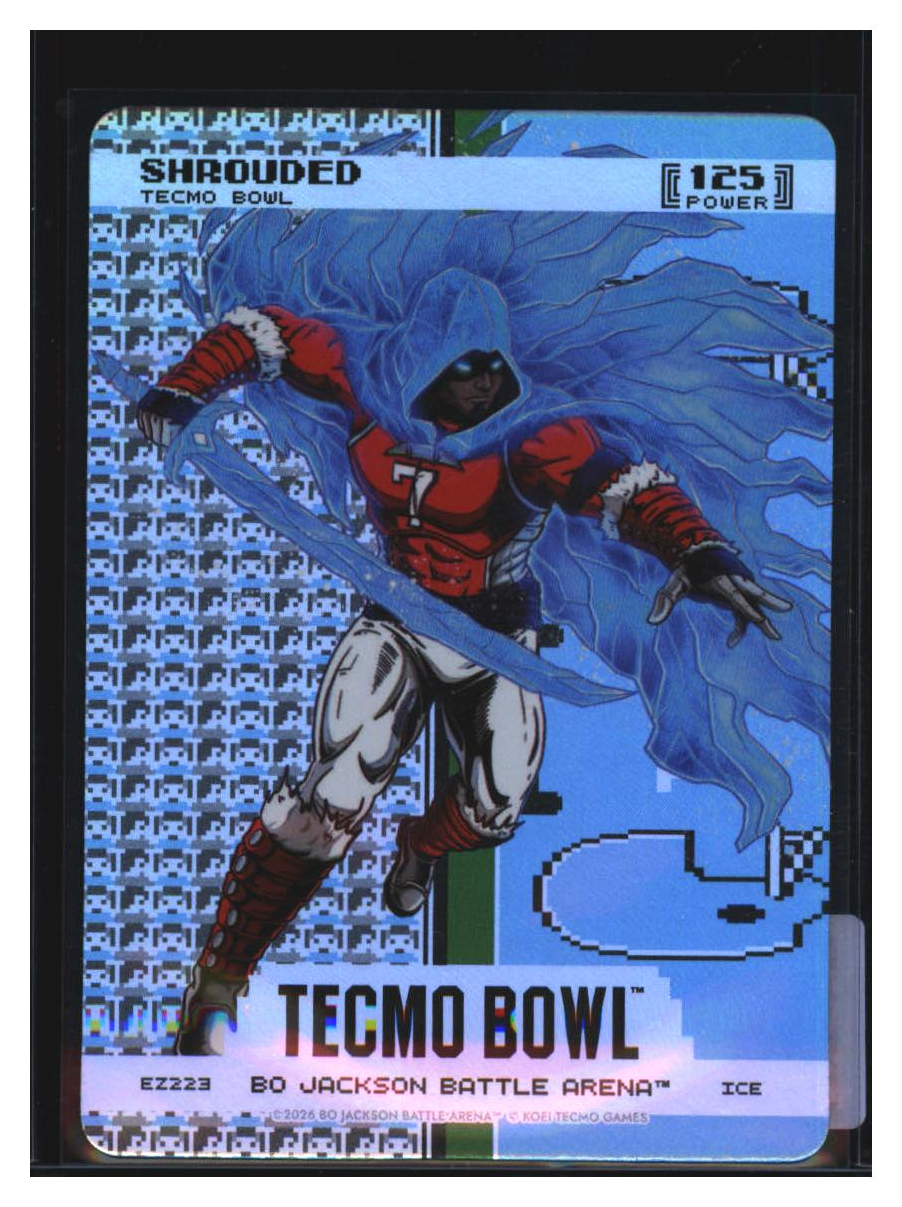 Photo 2 of 2026 Bo Jackson Battle Arena Tecmo Bowl Endzone Battlefoil Shrouded (C.J. Stroud) #EZ223