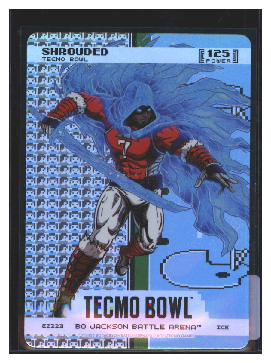 Photo 3 of 2026 Bo Jackson Battle Arena Tecmo Bowl Endzone Battlefoil Shrouded (C.J. Stroud) #EZ223