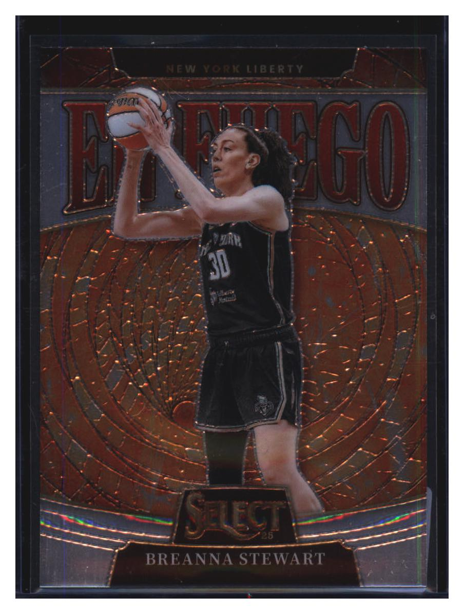 Photo 2 of 2025 Panini Select WNBA En Fuego Breanna Stewart #15