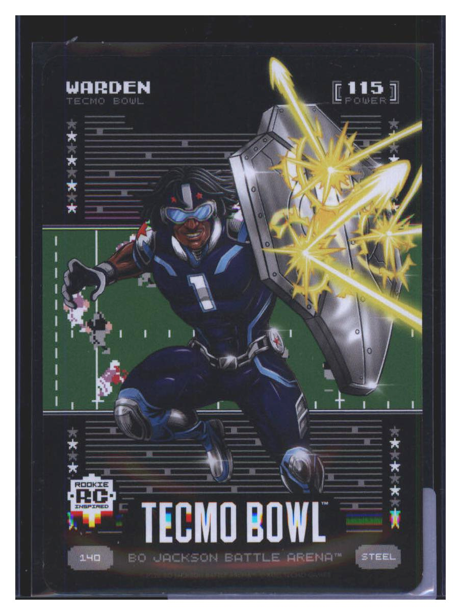 Photo 305 of 2026 Bo Jackson Battle Arena Tecmo Bowl Edition Warden (Cam Ward) #140