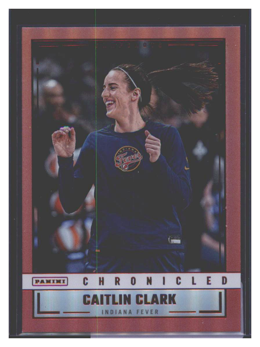 Photo 1 of 2025 Panini Caitlin Clark Chronicled #91