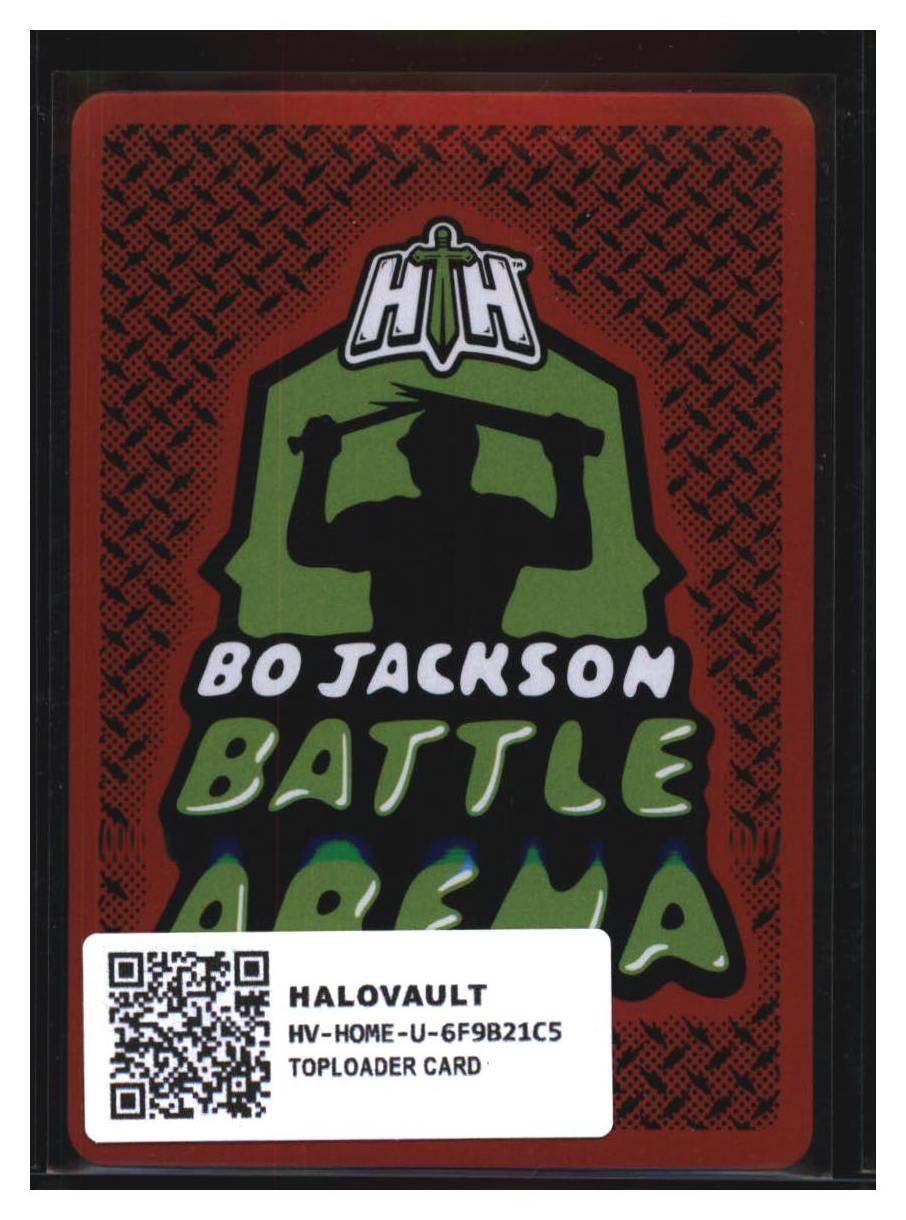 Photo 2 of 2024 Bo Jackson Battle Arena Tecmo Bowl Battlefoil Buttman (Marion Butts) #BF218
