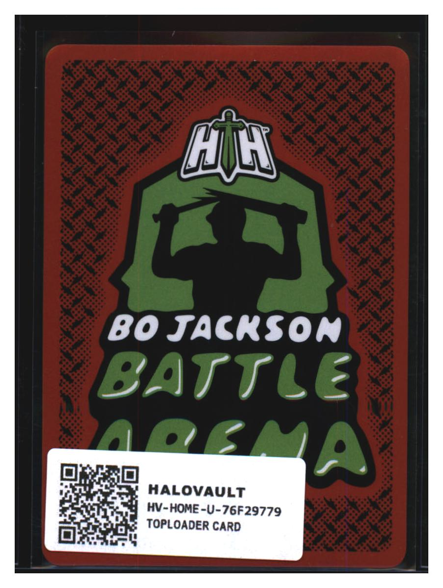 Photo 2 of 2026 Bo Jackson Battle Arena Tecmo Bowl Helmet Icon Battlefoil Myracle (Jahmyr Gibbs) #HI354