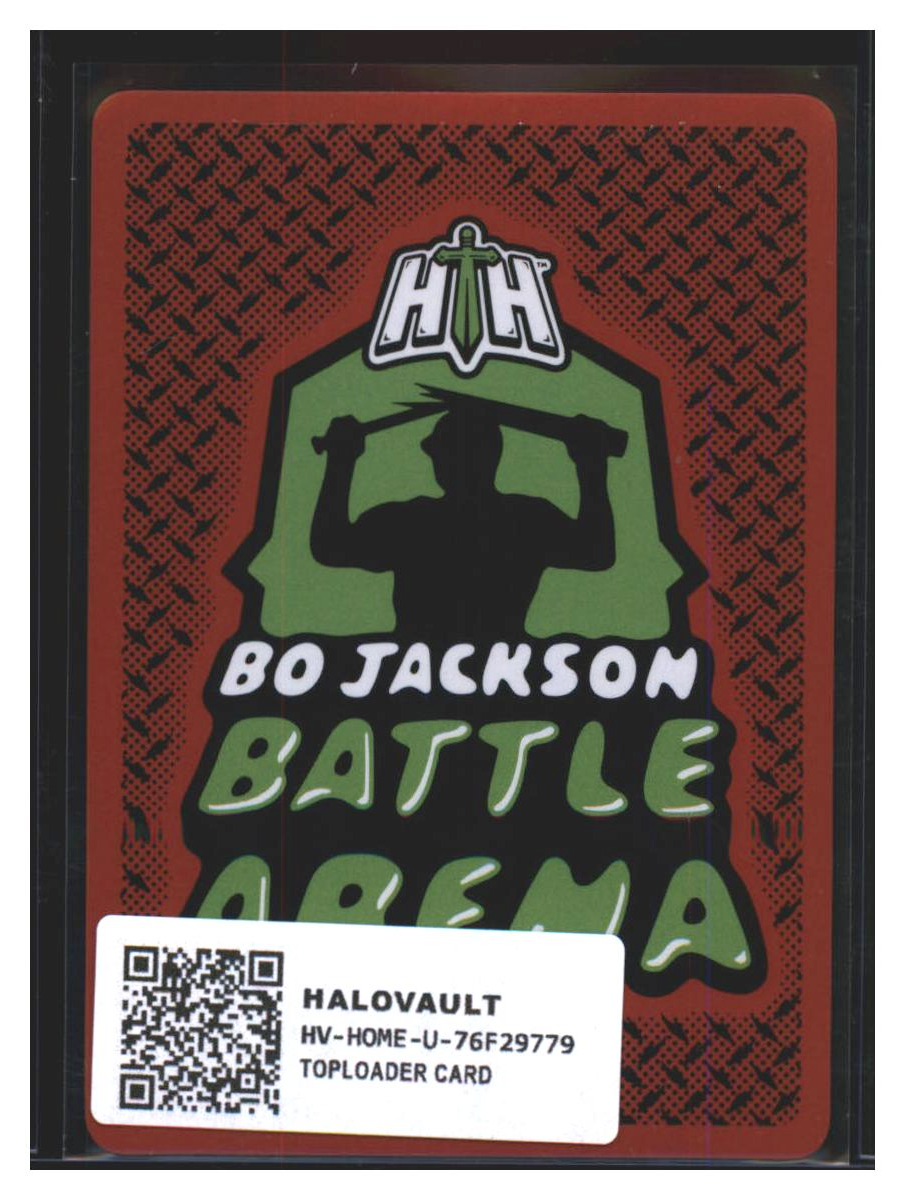 Photo 4 of 2026 Bo Jackson Battle Arena Tecmo Bowl Helmet Icon Battlefoil Myracle (Jahmyr Gibbs) #HI354