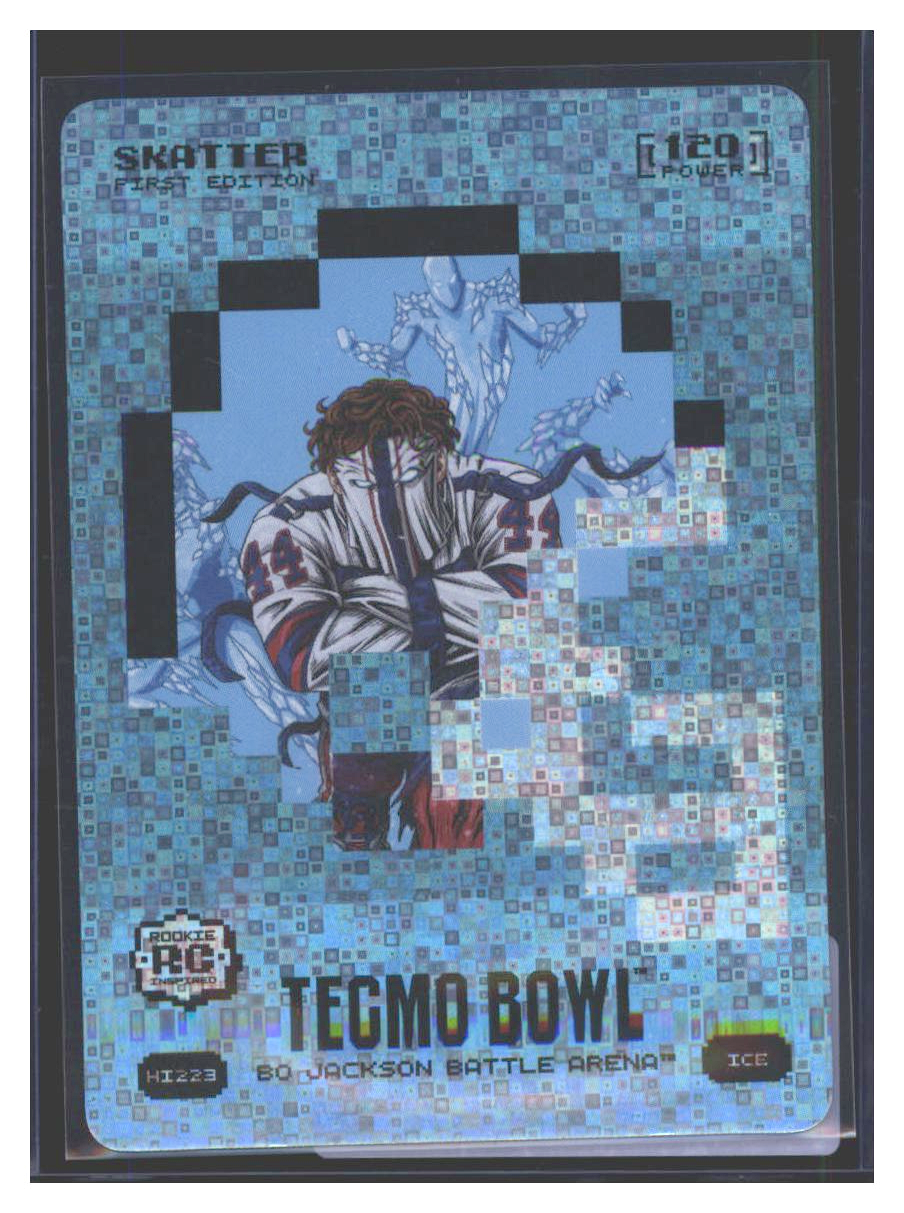 Photo 1 of 2026 Bo Jackson Battle Arena Tecmo Bowl Helmet Icon Battlefoil Skatter (Cam Skattebo) #HI223