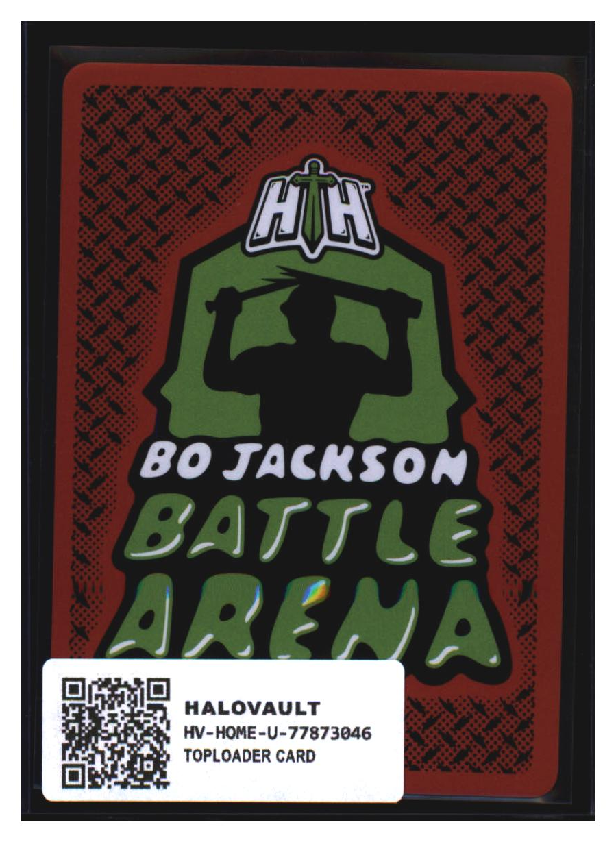 Photo 2 of 2026 Bo Jackson Battle Arena Tecmo Bowl Helmet Icon Battlefoil Skatter (Cam Skattebo) #HI223