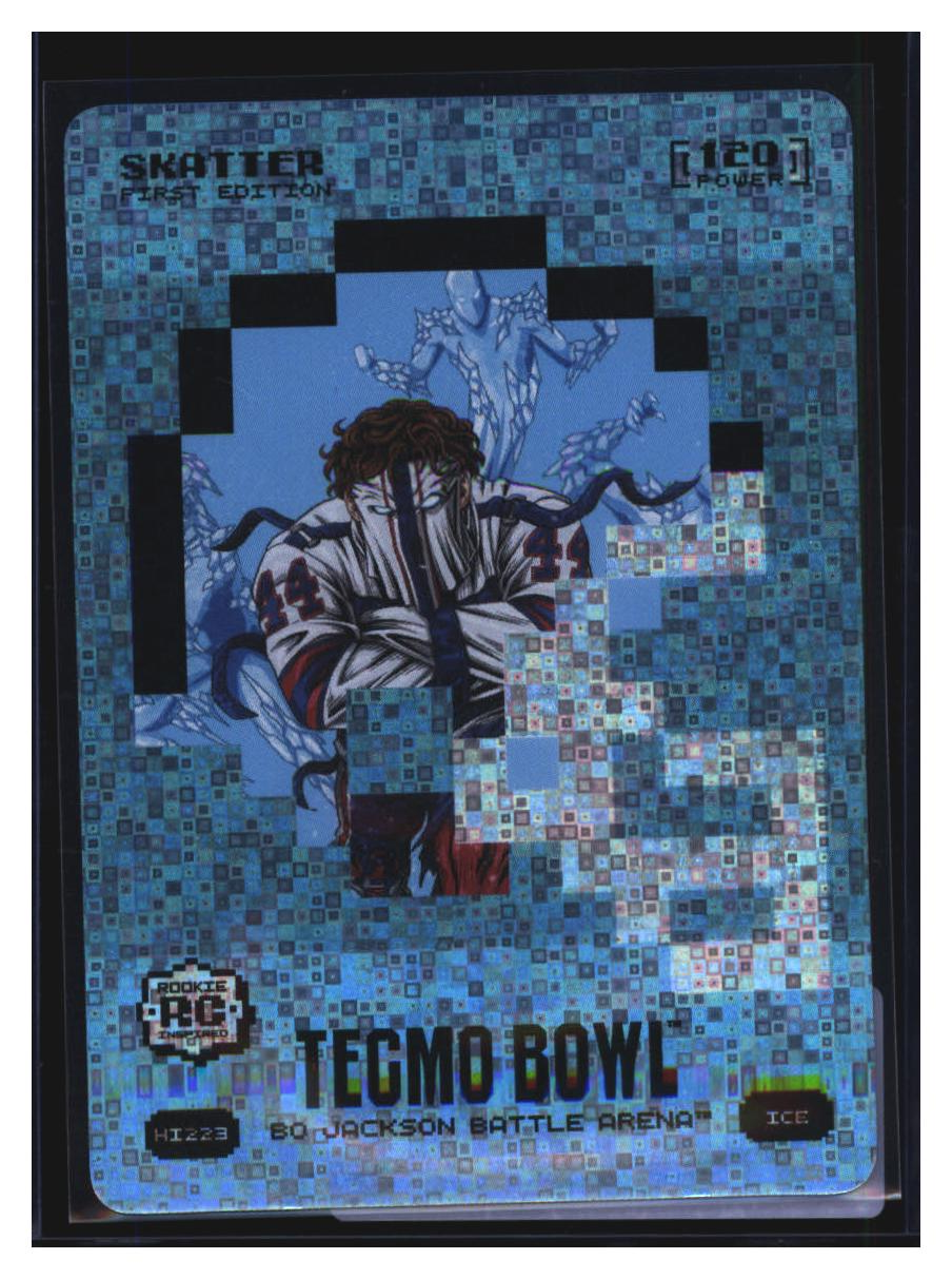 Photo 2 of 2026 Bo Jackson Battle Arena Tecmo Bowl Helmet Icon Battlefoil Skatter (Cam Skattebo) #HI223