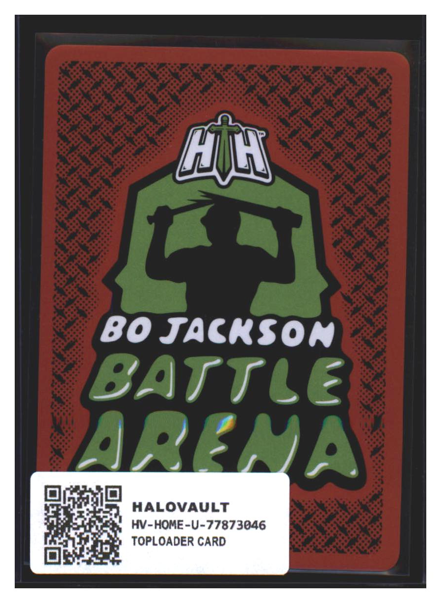 Photo 4 of 2026 Bo Jackson Battle Arena Tecmo Bowl Helmet Icon Battlefoil Skatter (Cam Skattebo) #HI223