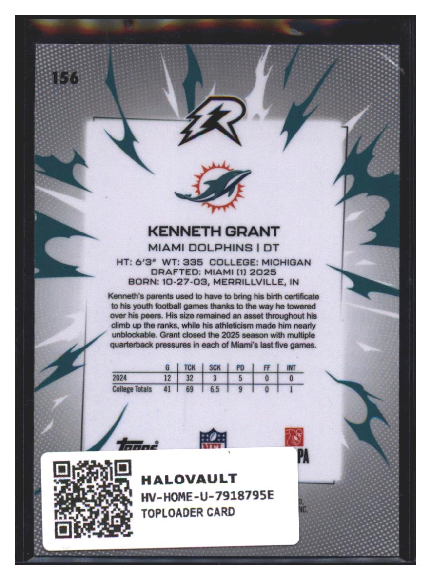 Photo 4 of 2024 Topps Kenneth Grant #156