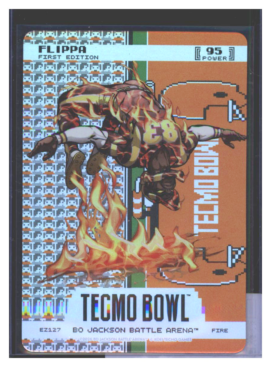 Photo 1 of 2026 Bo Jackson Battle Arena Endzone Battlefoil Tecmo Bowl Flippa (Flipper Anderson) #EZ127