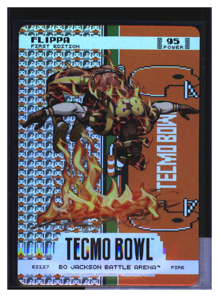 Photo 2 of 2026 Bo Jackson Battle Arena Endzone Battlefoil Tecmo Bowl Flippa (Flipper Anderson) #EZ127