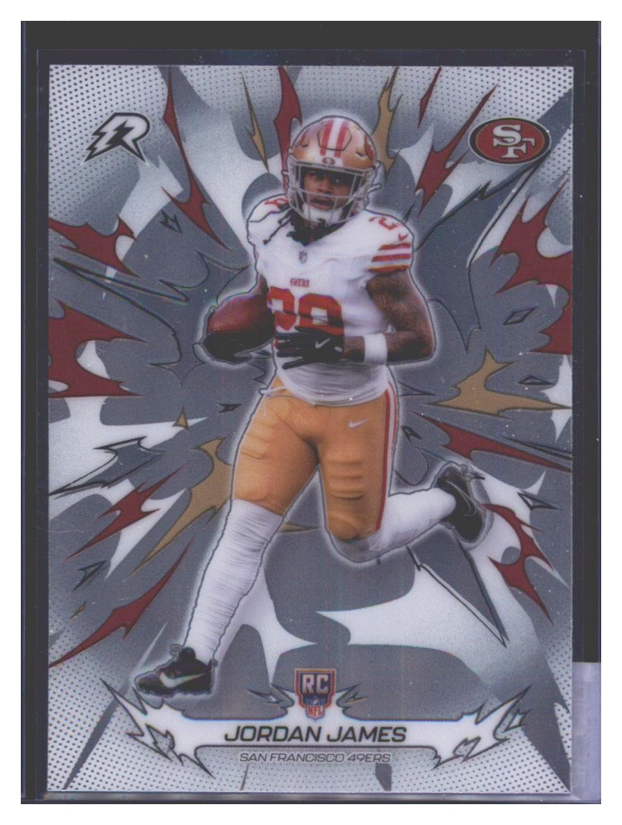 Photo 1 of 2024 Topps Topps Composite Topps Composite Football Jordan James #185