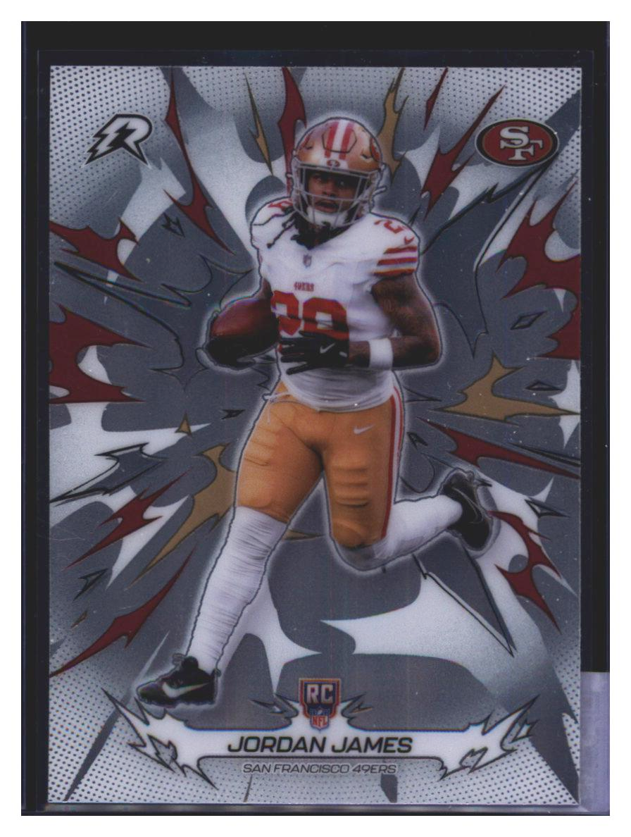 Photo 4 of 2024 Topps Topps Composite Topps Composite Football Jordan James #185