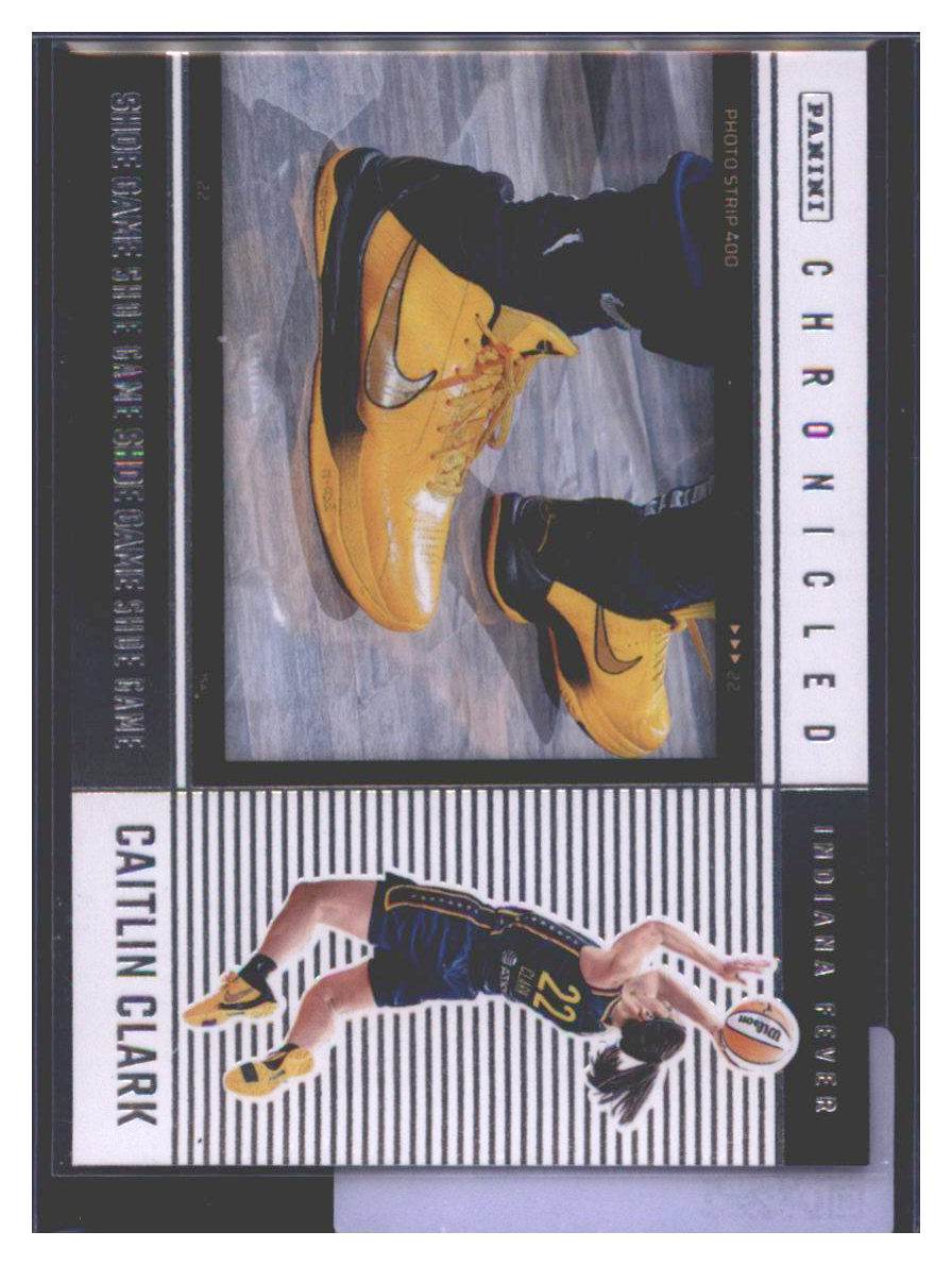 Photo 1 of 2025 Panini Panini Caitlin Clark Chronicled Shoe Game #76