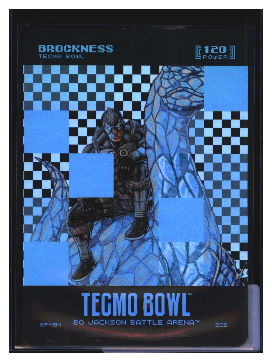 Photo 2 of 2024 Bo Jackson Battle Arena Tecmo Bowl Big Pixel Battlefoil BrockNess (Brock Bowers) #BP494