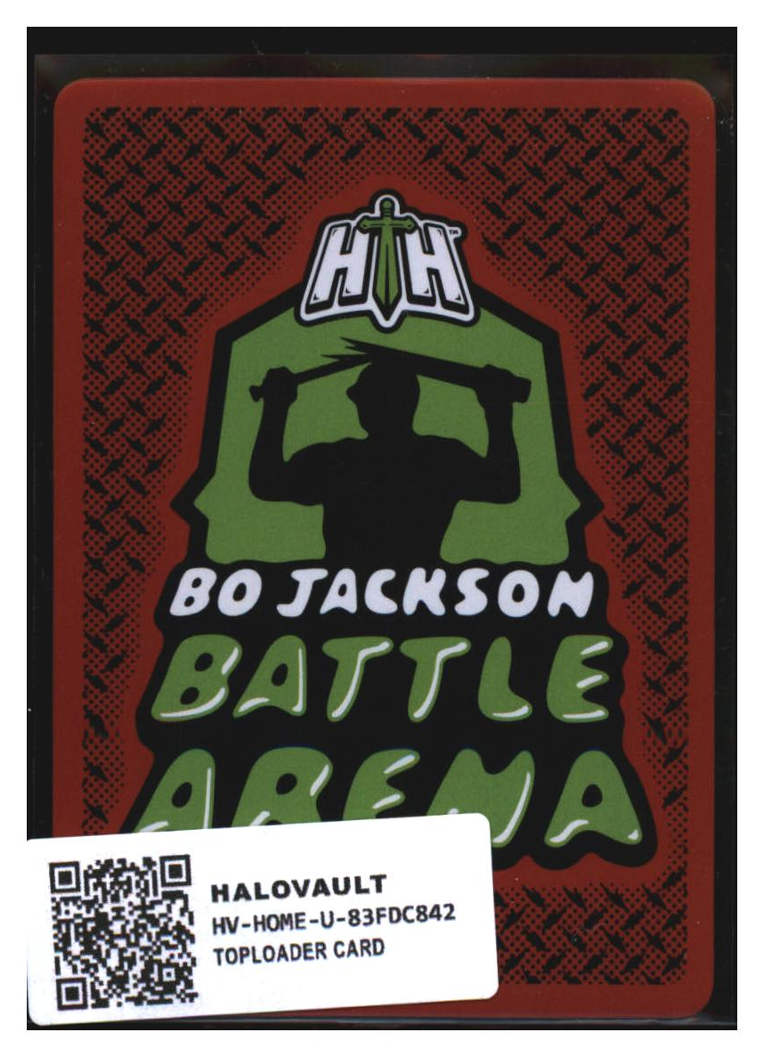 Photo 2 of 2024 Bo Jackson Battle Arena Tecmo Bowl Battlefoil Moose (Daryl Johnston) #BF239