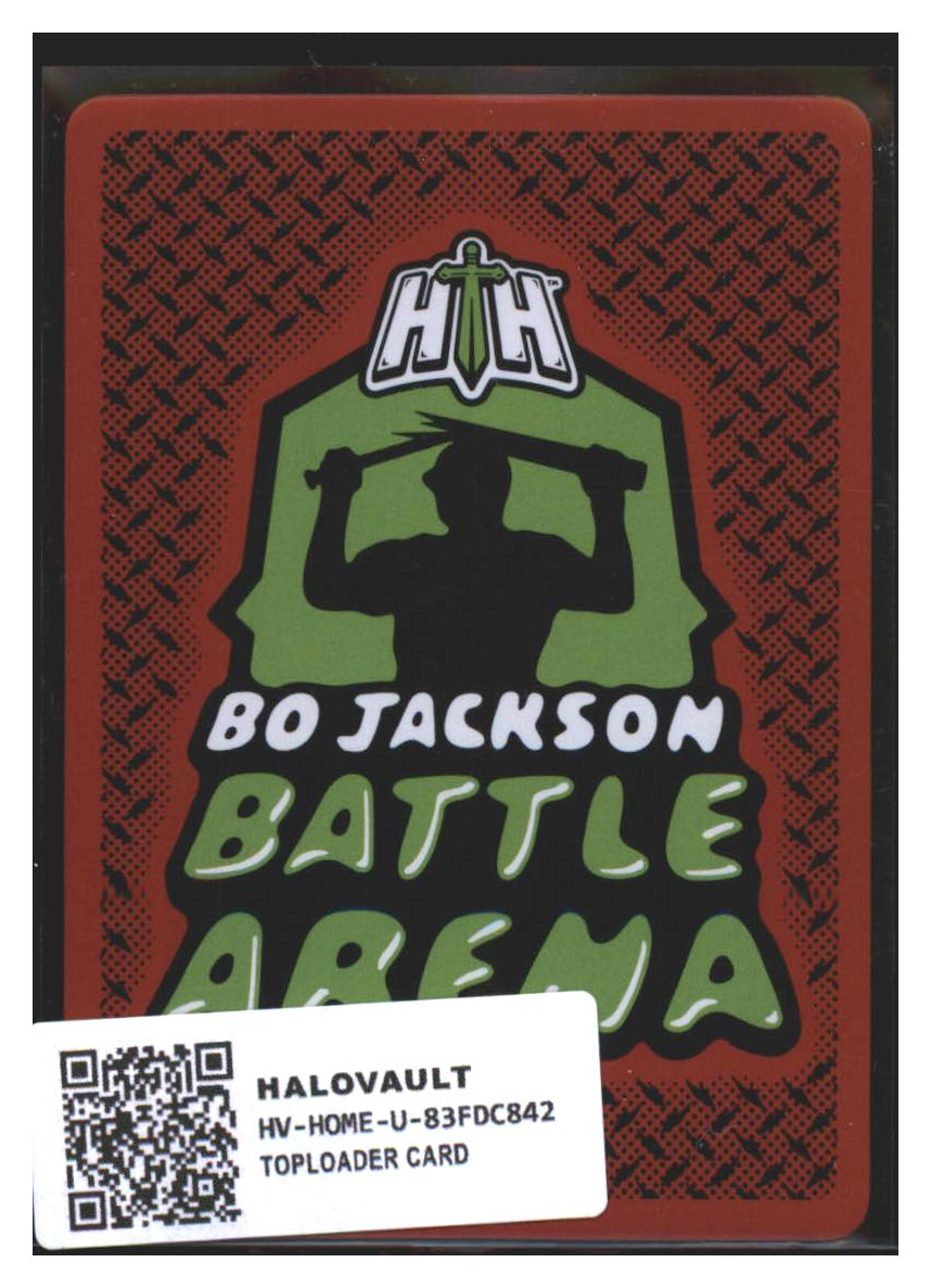 Photo 4 of 2024 Bo Jackson Battle Arena Tecmo Bowl Battlefoil Moose (Daryl Johnston) #BF239