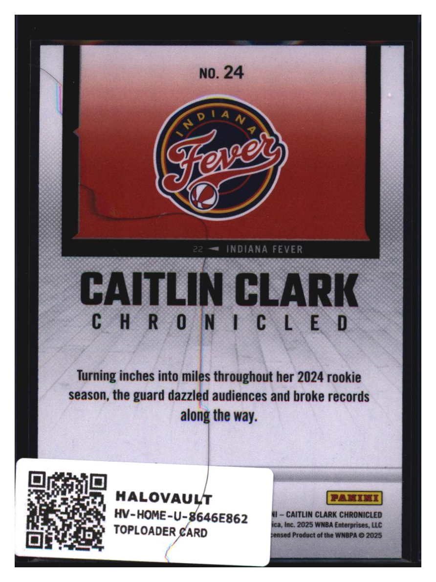 Photo 3 of 2024 Panini Chronicled Caitlin Clark #22