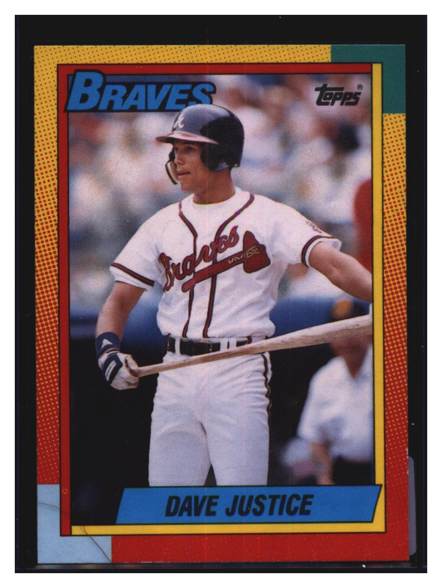 Photo 2 of 1989 Topps Dave Justice #48T