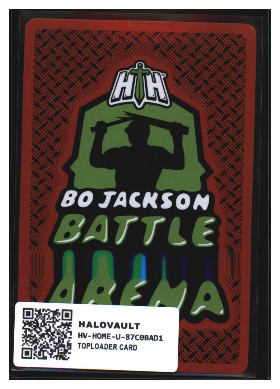 Photo 2 of 2024 Bo Jackson Battle Arena Tecmo Bowl Helmet Icon Battlefoil Jeanetic (Ashton Jeanty) #HI366