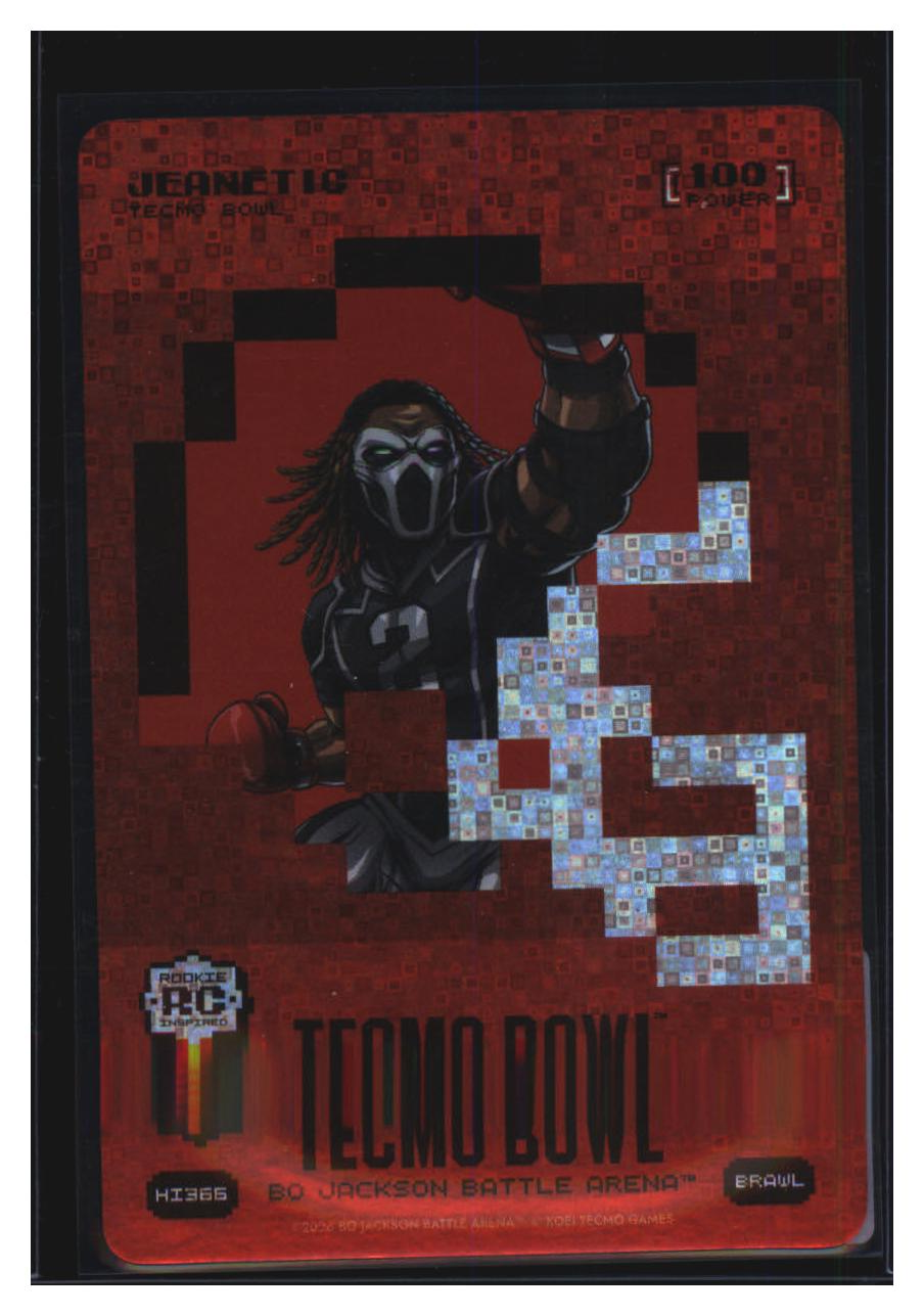 Photo 2 of 2024 Bo Jackson Battle Arena Tecmo Bowl Helmet Icon Battlefoil Jeanetic (Ashton Jeanty) #HI366
