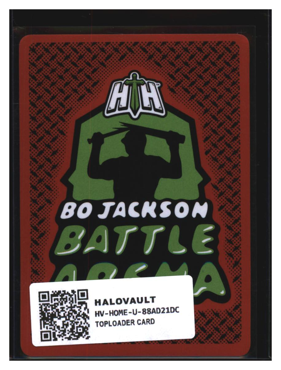 Photo 2 of 2026 Bo Jackson Battle Arena Tecmo Bowl Helmet Icon Battlefoil Jax-In-the-Box (Jaxon Smith-Njigba) #HI219