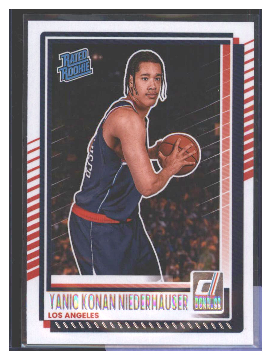 Photo 1 of 2025-26 Panini Donruss Basketball Rated Rookie Yanic Konan Niederhäuser #217