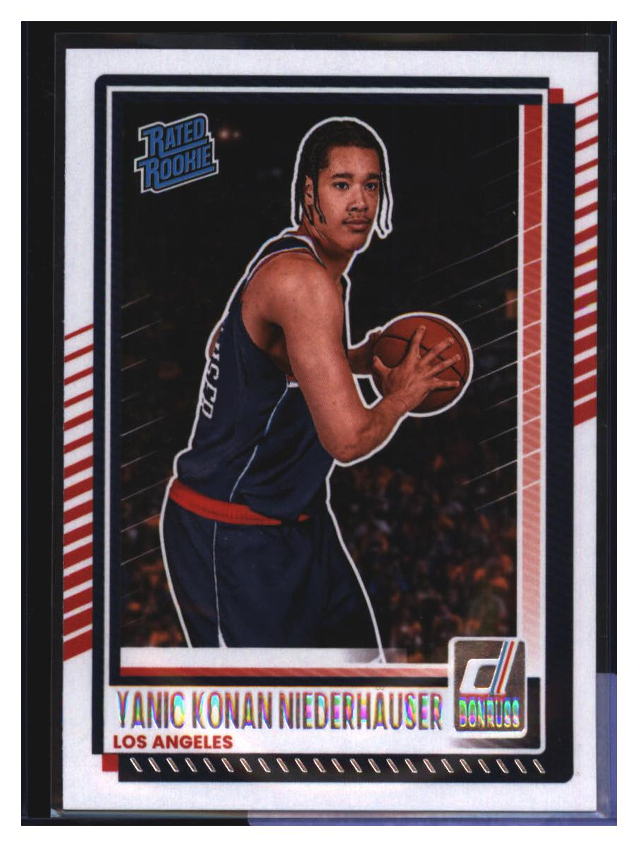Photo 2 of 2025-26 Panini Donruss Basketball Rated Rookie Yanic Konan Niederhäuser #217
