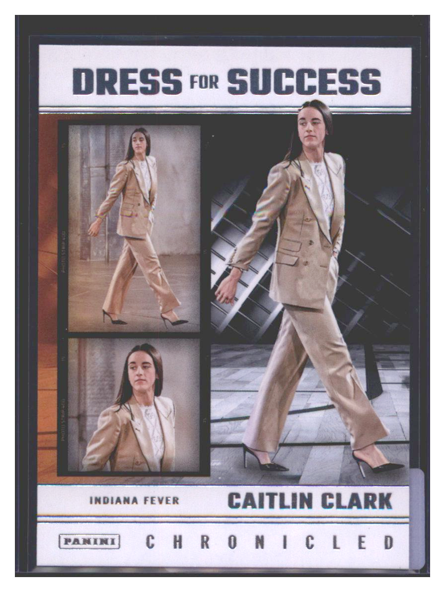 Photo 1 of 2024 Panini Caitlin Clark Chronicled Dress for Success #67