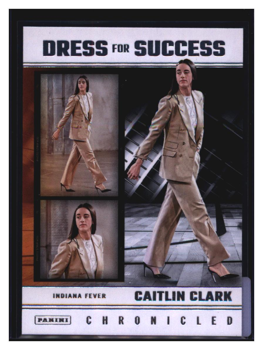 Photo 2 of 2024 Panini Caitlin Clark Chronicled Dress for Success #67
