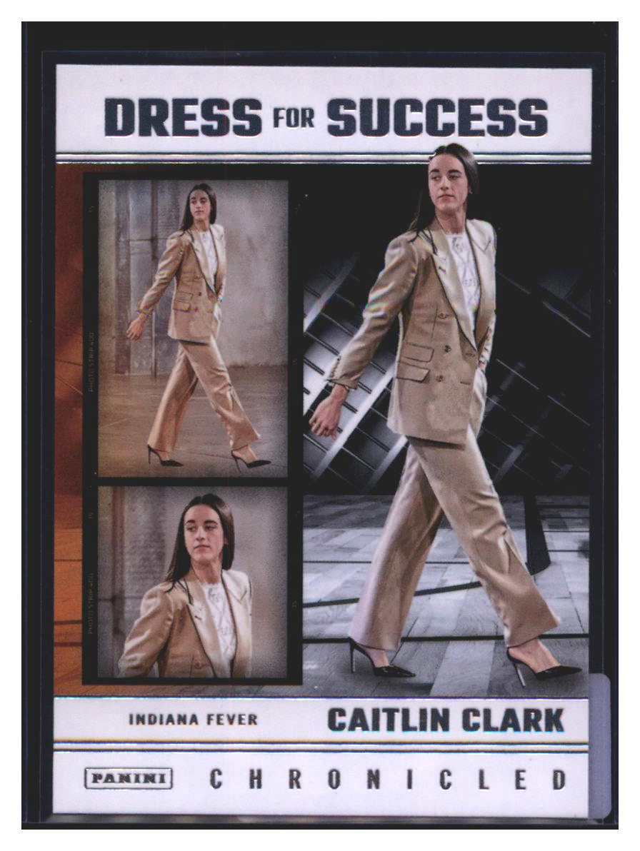 Photo 4 of 2024 Panini Caitlin Clark Chronicled Dress for Success #67