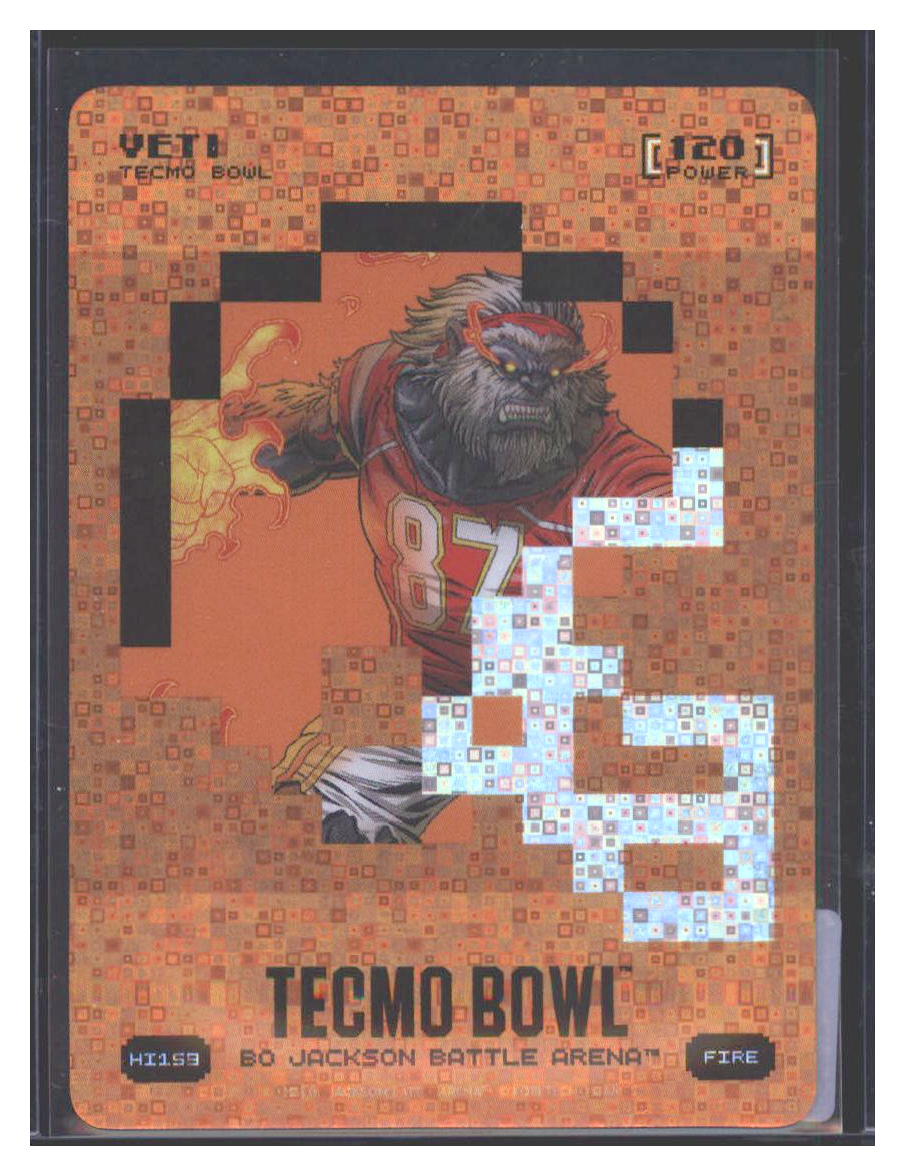 Photo 1 of 2026 Bo Jackson Battle Arena Tecmo Bowl Helmet Icon Battlefoil Yeti (Travis Kelce) #HI159