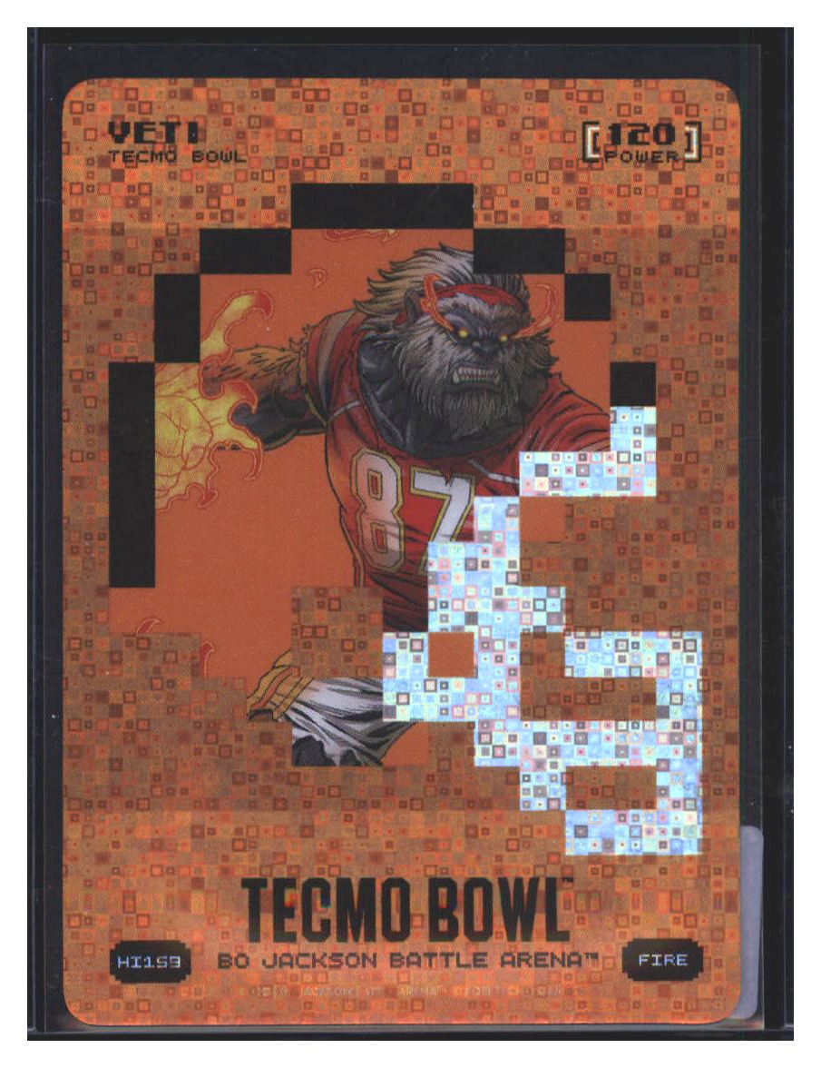 Photo 3 of 2026 Bo Jackson Battle Arena Tecmo Bowl Helmet Icon Battlefoil Yeti (Travis Kelce) #HI159