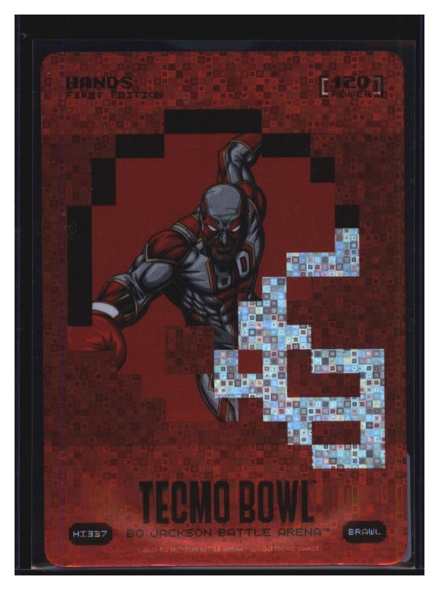 Photo 2 of 2024 Bo Jackson Battle Arena Tecmo Bowl Helmet Icon Battlefoil Hands (Jerry Rice) #HI337