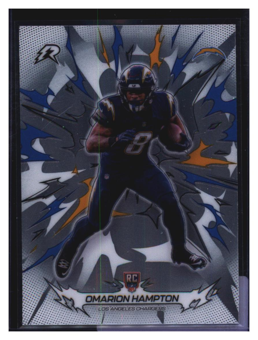 Photo 2 of 2025 Topps Topps Composite Topps Composite Football Omarion Hampton #150