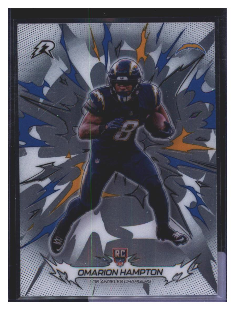 Photo 4 of 2025 Topps Topps Composite Topps Composite Football Omarion Hampton #150