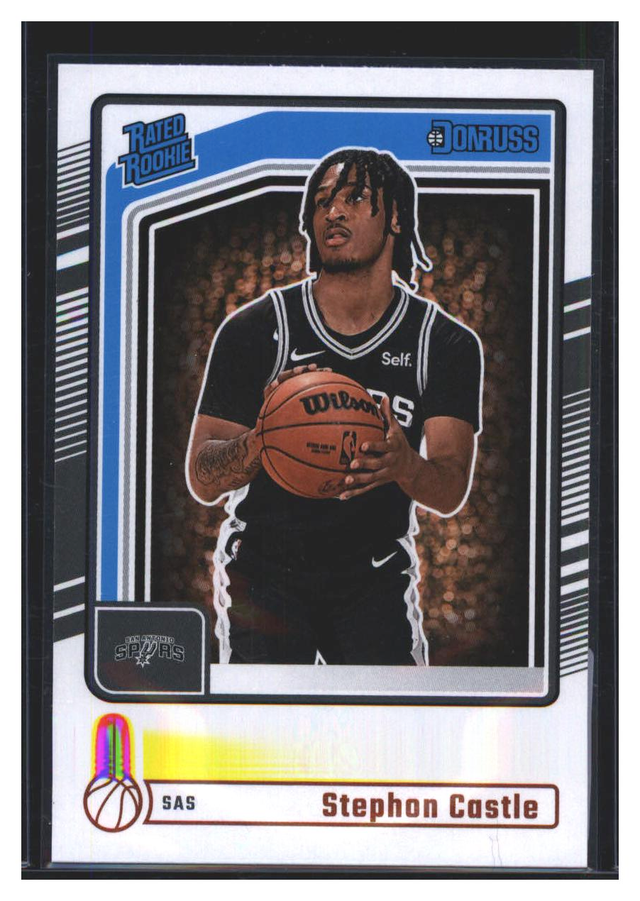 Photo 2 of 2024 Donruss Donruss Basketball 2024-25 Donruss Basketball Stephon Castle #244
