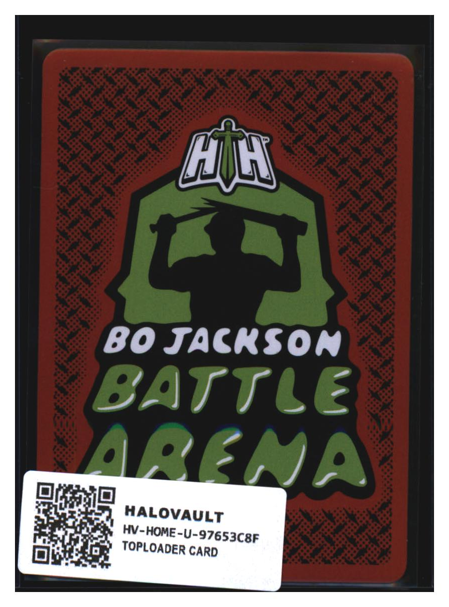 Photo 2 of 2024 Bo Jackson Battle Arena Tecmo Bowl Battlefoil Coinslot (Daniel Jones) #BF271