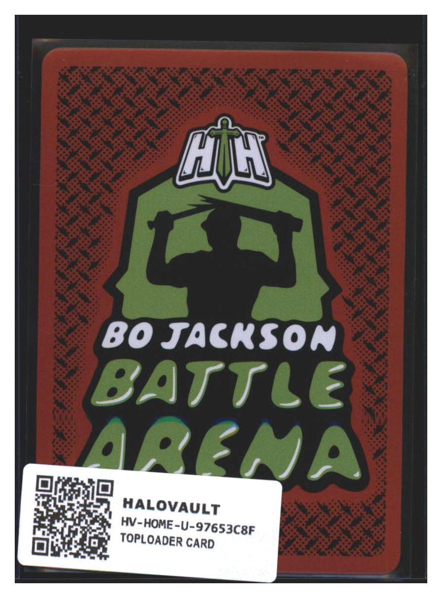Photo 4 of 2024 Bo Jackson Battle Arena Tecmo Bowl Battlefoil Coinslot (Daniel Jones) #BF271