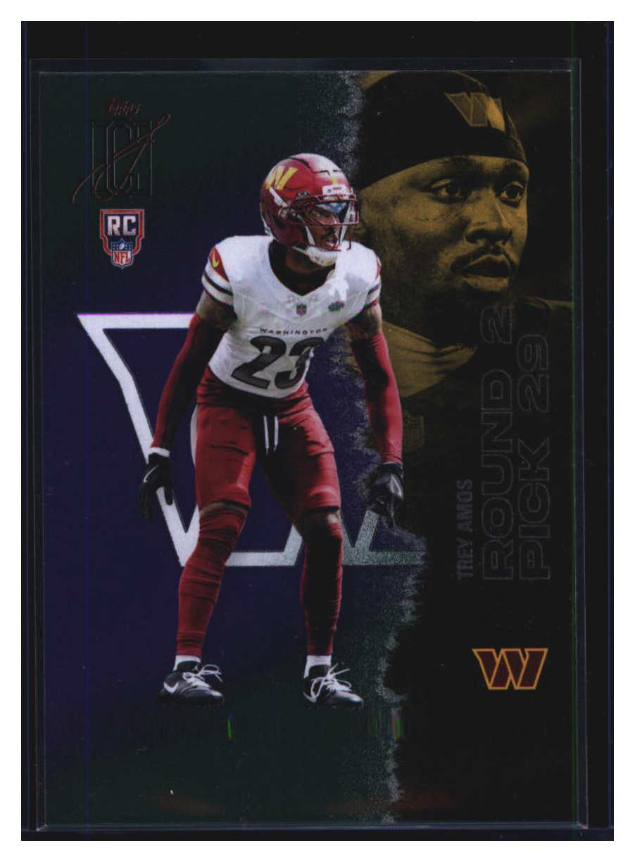 Photo 2 of 2024 Topps Topps Composite Football Trey Amos #156